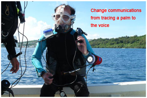 Safety and security for handicapped divers